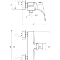 Deante Hiacynt BQH A40M Image #2