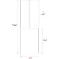 Onika Шкаф Милтон 67 306702 Image #5