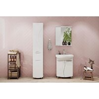 Volna Шкаф-пенал Adel 35 c корзиной Image #6