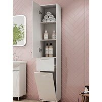 Volna Шкаф-пенал Adel 35 c корзиной Image #3