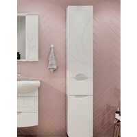 Volna Шкаф-пенал Adel 35 c корзиной Image #2