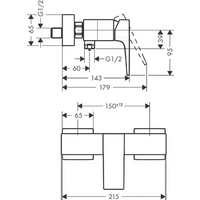 Hansgrohe Metropol 32560990 (золотистый) Image #2