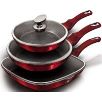 Набор сковород Berlinger Haus Burgundy Metallic Line BH-6189 - Превью изображения №2 — Интернет-магазин Your Sale
