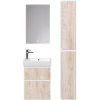 Dreja Шкаф-пенал Slim 30 99.0504 (белый глянцевый/дуб кантри) Image #6