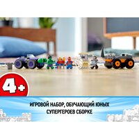 LEGO Marvel Spiderman 10782 Схватка Халка и Носорога на грузовиках Image #12
