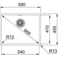 Кухонная мойка Franke BXX 210-54 127.0677.190 (стальной) - Превью изображения №2 — Интернет-магазин Your Sale