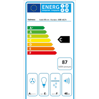 Falmec Lumina NRS Island 90 800 м3/ч (черный) Image #3