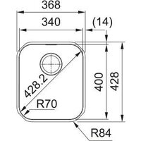 Кухонная мойка Franke Smart SRX 110-34 122.0739.166 (нержавеющая сталь) - Превью изображения №2 — Интернет-магазин Your Sale