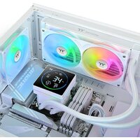 Система жидкостного охлаждения для процессора Thermaltake TH240-S V3 ARGB Sync Snow Edition CL-W471-PL12SW-A - Превью изображения №5 — Интернет-магазин Your Sale