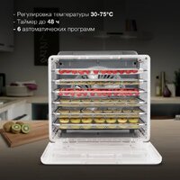 Сушилка для овощей и фруктов Hyundai HYFD-8800 - Превью изображения №5 — Интернет-магазин Your Sale