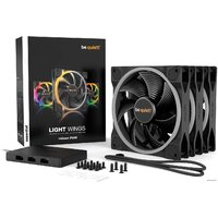 Комплект вентиляторов для корпуса с контроллером be quiet! Light Wings 140mm PWM High-Speed Triple-Pack BL079 - Превью изображения №6 — Интернет-магазин Your Sale