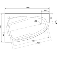 Cersanit Joanna 140x90R (с экраном и каркасом) Image #7