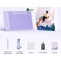 Графический планшет Parblo Intangbo SW (пурпурный) - Превью изображения №4 — Интернет-магазин Your Sale