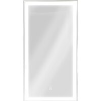 Континент Шкаф с зеркалом Mirror Box Black Led 35х65