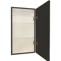 Континент Шкаф с зеркалом Mirror Box Black Led 35х65 Image #17