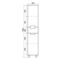 Mixline Шкаф-пенал 518772 Image #2