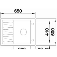 Blanco Elon 45 S (белый) Image #2