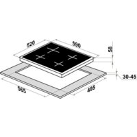 Варочная панель HOMSair HIC64SBG - Превью изображения №7 — Интернет-магазин Your Sale