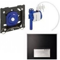 Панель смыва Geberit Sigma 50 116.016.DW.5 (черный) - Превью изображения №2 — Интернет-магазин Your Sale