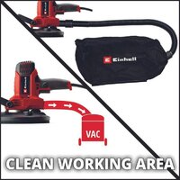Шлифмашина для стен и потолков Einhell TC-DWS 225 4259945 - Превью изображения №10 — Интернет-магазин Your Sale