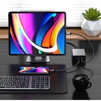 Сетевое зарядное Satechi 100W Type-C PD Compact GAN Charger ST-TC100GM-EU (европейская вилка) - Превью изображения №7 — Интернет-магазин Your Sale