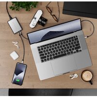 Сетевое зарядное Satechi 100W Type-C PD Compact GAN Charger ST-TC100GM-EU (европейская вилка) - Превью изображения №8 — Интернет-магазин Your Sale