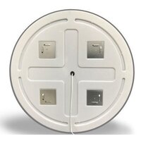 Пекам Зеркало LED Ring1-80х80dpcl (взмах руки/подогрев/часы) Image #6