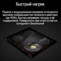 Варочная панель MAUNFELD CVI594SB2BKF Inverter - Превью изображения №9 — Интернет-магазин Your Sale