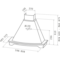 Elica Coraline WH/A/90 T.Grezzo Image #4