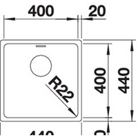 Blanco Andano 400-U (без клапана-автомата) Image #3