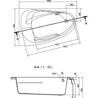 Cersanit Joanna New 140x90 (левая) Image #3