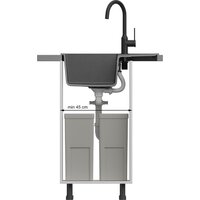 Кухонная мойка Quadron HB8210U8-BS_P2O - Превью изображения №5 — Интернет-магазин Your Sale