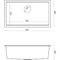 Кухонная мойка Quadron HQD7644U5_PVDG1_U - Превью изображения №6 — Интернет-магазин Your Sale