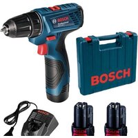 Bosch GSR 120-LI Professional 06019F7001 (с 2-мя АКБ, кейс)
