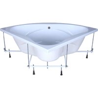 AquaFonte Bergamo 140х140 угловая (с каркасом и экраном) Image #2