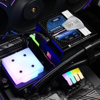 Система жидкостного охлаждения для процессора Thermalright Hyper Vision 360 UB ARGB (черный) - Превью изображения №8 — Интернет-магазин Your Sale