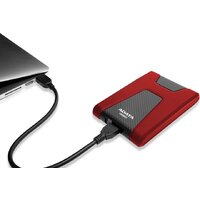 Внешний накопитель ADATA DashDrive Durable HD650 AHD650-1TU31-CRD 1TB (красный) - Превью изображения №4 — Интернет-магазин Your Sale