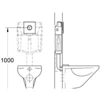 Панель смыва Grohe Ondus Digitecture Light 38915LS0 (белая луна) - Превью изображения №4 — Интернет-магазин Your Sale