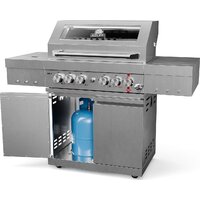 Газовый гриль для дачи Koler Krone S3 Silver KK-S3/S - Превью изображения №9 — Интернет-магазин Your Sale