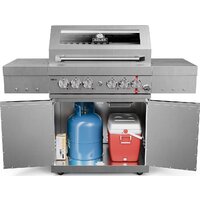 Газовый гриль для дачи Koler Krone S3 Silver KK-S3/S - Превью изображения №7 — Интернет-магазин Your Sale