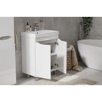 Volna Тумба Lake 50.2D с умывальником Тигода Image #6