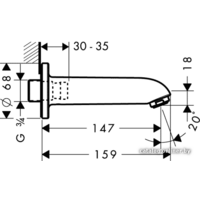 Hansgrohe Talis S 13414000 Image #2
