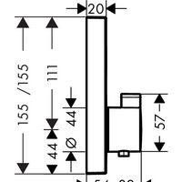 Hansgrohe ShowerSelect 15762000 Image #2