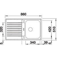 Blanco Classic Pro 45 S-IF (с клапаном-автоматом) Image #4
