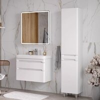 EQUIL Шкаф-пенал Nice 40 с корзиной Image #5