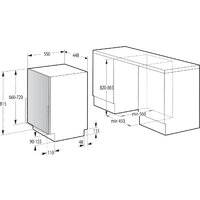 Встраиваемая посудомоечная машина Gorenje GV561D11 - Превью изображения №5 — Интернет-магазин Your Sale