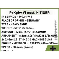Конструктор Cobi World War II 2710 PzKpfw VI Tiger 131 - Превью изображения №2 — Интернет-магазин Your Sale