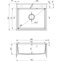 Deante Andante ZQN 5103 (беж) Image #2