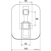 Ravak 10° TD 061.00 [X070068] Image #3