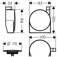Hansgrohe Exafill S 58117000 Image #2